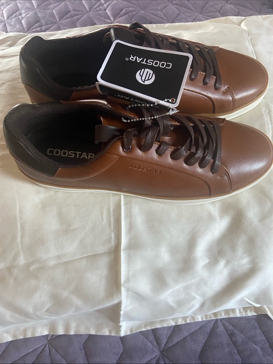 Men\'s Brown Low-Top Casual Sneakers main image 5
